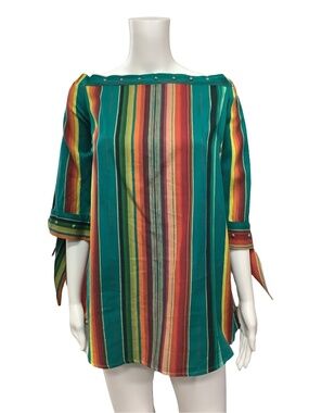 Silverado Top Striped Western Rese Serape Size: XL